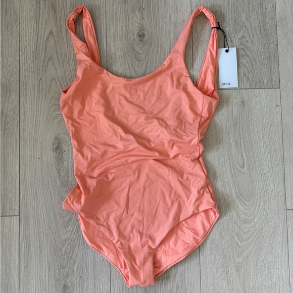 Onia Other - NWT Onia Vibrant Peach/Orange Swimsuit - size small